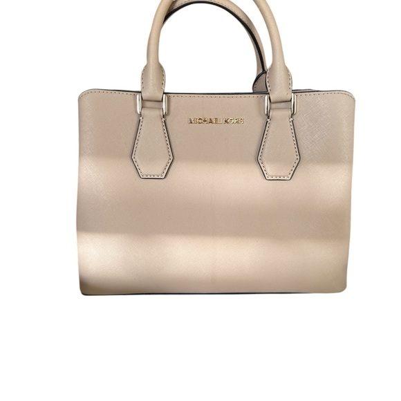 NWOT Michael Kors Cream Handbag Satchel/Shoulder Bag - Picture 1 of 14